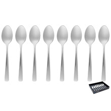 Tablekraft Amalfi Stainless Steel Teaspoons (Set of 8)